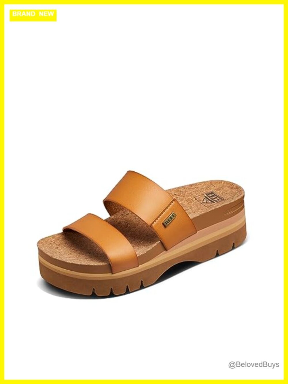 Womens Platform Sandal with Arch Support and Ultra Soft Cushion Footbed